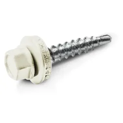 Wkręt farmerski do drewna 4,8x70 mm w kolorze RAL 9010 opakowanie 200 szt.